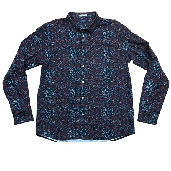 Good Man Brand Stretch Floral Button Down - Picture 1 of 6
